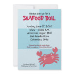 CRAB BOIL Seafood Party 5x7 Birthday Baby Shower Invitations