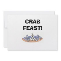 Crab Feast Invitations