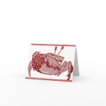 Crab Illustration Note Cards