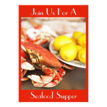 Crab & Lemons Invitation