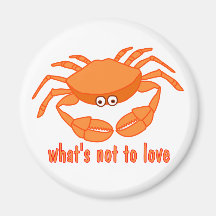 Crab Love Magnets
