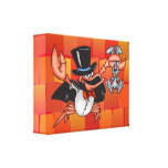 Crab Magician Canvas Print