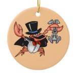 Crab Magician Christmas Tree Ornaments