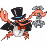 Crab Magician Photo Cut Out
