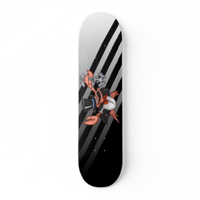 Crab Magician Skate Board Decks by sagart1952