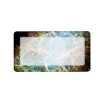 Crab Nebula – Hubble Telescope Address Label