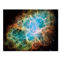 Crab Nebula – Hubble Telescope Postcards