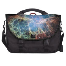 Crab Nebula Laptop Messenger Bag