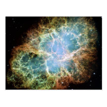 Crab Nebula Post Card