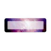 Crab Nebula Return Address Label