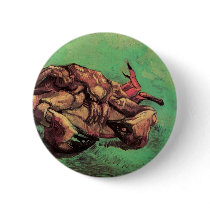 Crab on Its Back by Vincent van Gogh Pin
