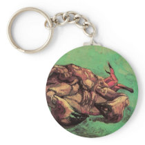Crab on Its Back by Vincent van Gogh Key Chains