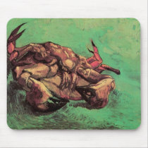 Crab on Its Back by Vincent van Gogh Mousepad
