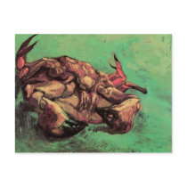 Crab on Its Back by Vincent van Gogh Postcards