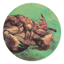 Crab on Its Back by Vincent van Gogh Sticker