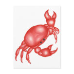 Crab Post Card