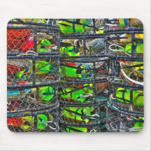 Crab Pots Mousepad