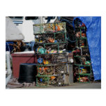 Crab Pots Postcard