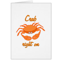 Crab Right On Cards