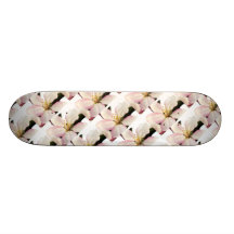 Crabapple Blossom Skateboard Deck