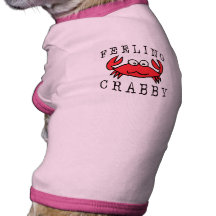 CRABBY CRAB PET TSHIRT