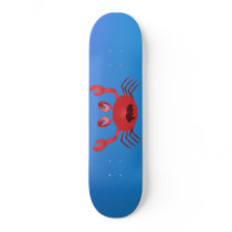 Crabby Crab Skateboard by mantisgraffix