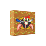 Crabby Pirate Gallery Wrap Canvas