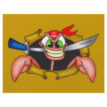 Crabby Pirate Custom Flyer