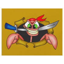 Crabby Pirate Custom Flyer