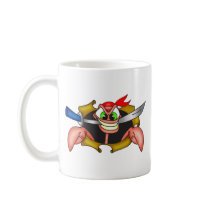 Crabby Pirate Mugs