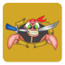 Crabby Pirate Sticker