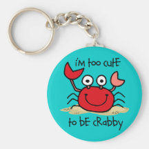 Crabe trop mignon porte-clé