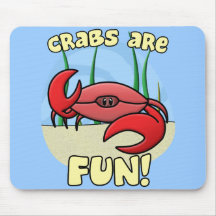 Crabs are Fun Mousepad