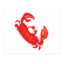 crabs postcards