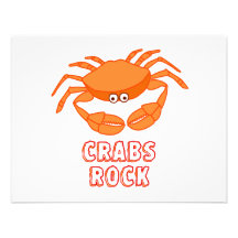 Crabs Rock Invitations