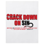 Crack Down On Sin... Personalized Flyer