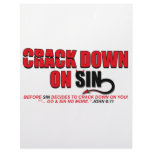 Crack Down On Sin...