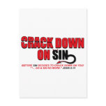 Crack Down On Sin...