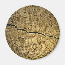 Crack Fridge Magnet
