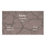 Cracked Clay/Dirt Business Card