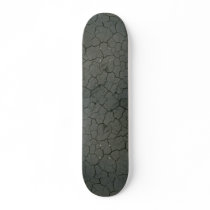 Cracked desert mud skate board deck