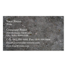 Cracked Dry Ground Texture Business Card Template