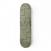Cracked mud skateboard decks
