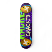 CRACKED Skateboard