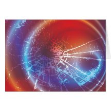 Cracked Solar Flare Card