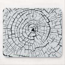 Cracked texture mouse pad