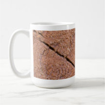 Cracked Wood Mug