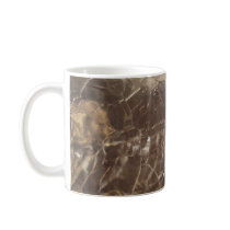 crackle glass mug