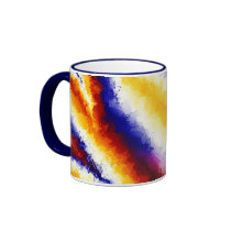 Crackle Stripes Mug