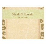 Crackled Pink Leopard RSVP Invites